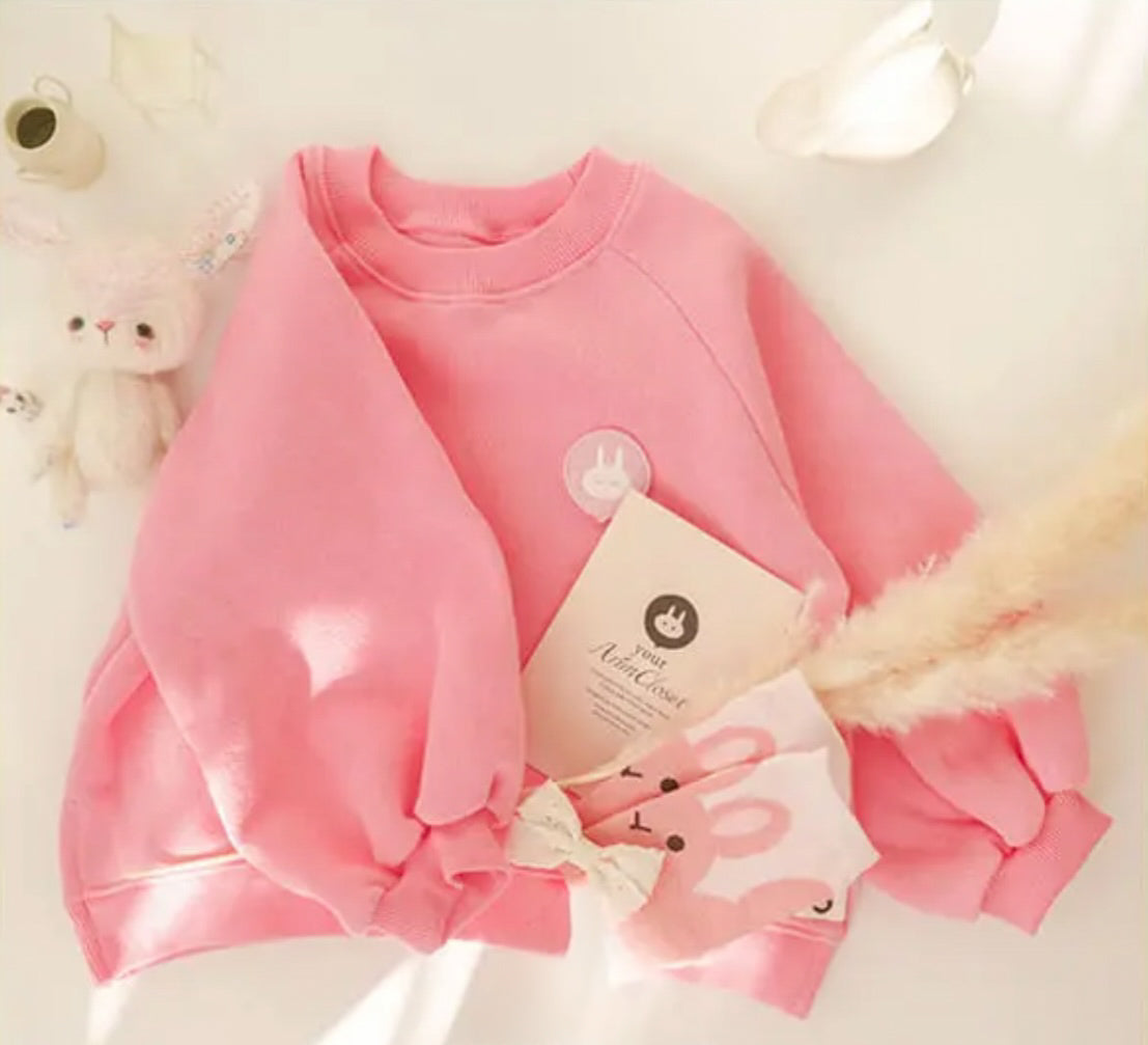 Söt rosa tröja