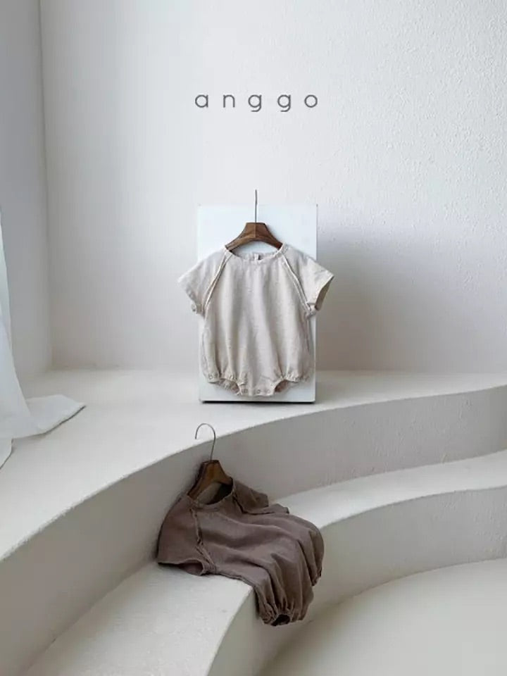 Bebe Amonde Bodysuit - Cocoa Baby bodysuit Anggo