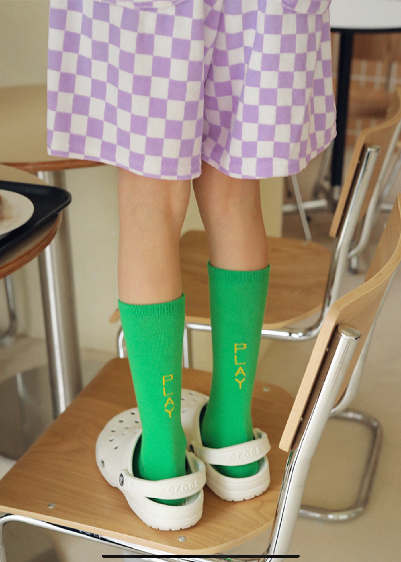 Socks Set of 3 - Green Socks P:CHEES