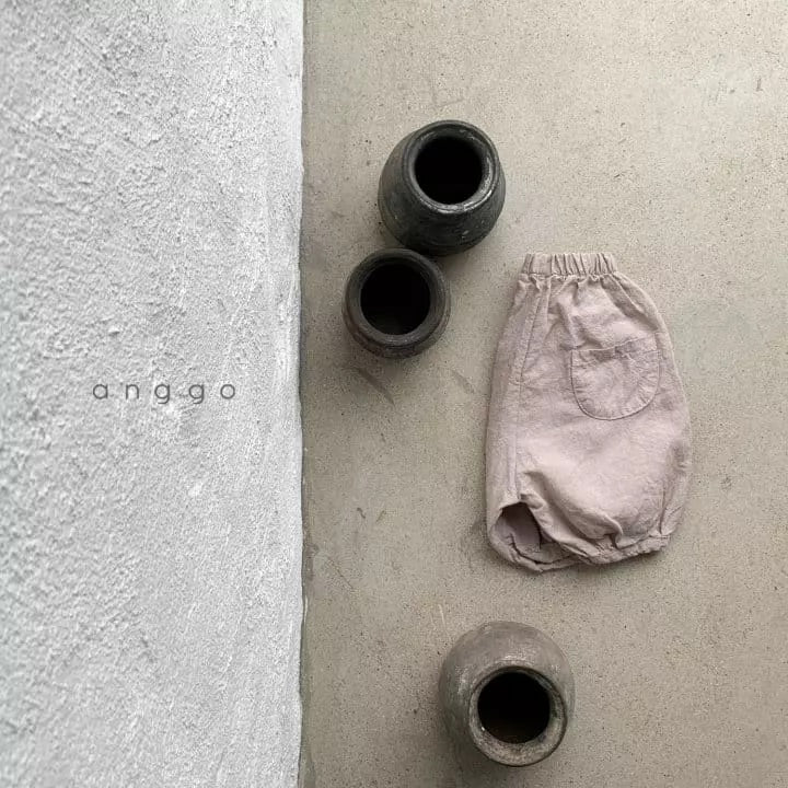 Pop Corn Pants Pants Anggo XS (1~2y) Beige