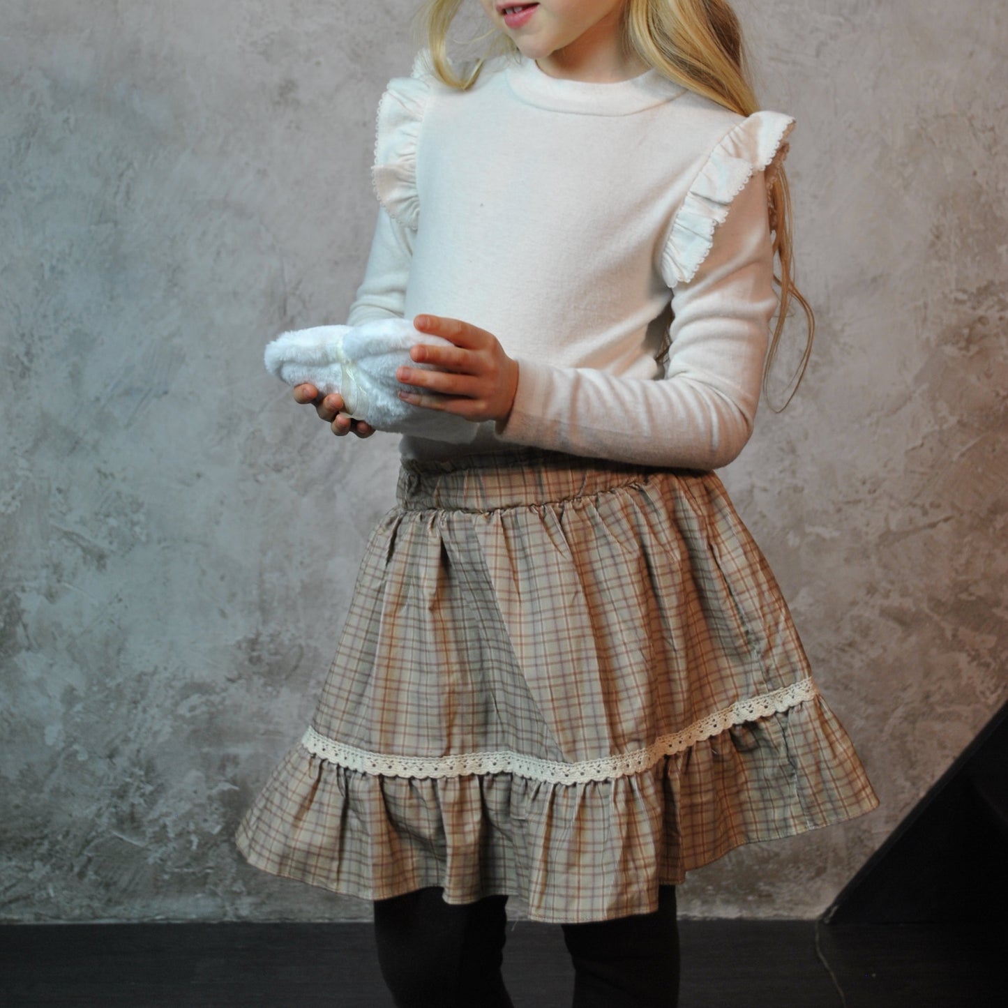 Angel Tee - Cream Tops FLO 5 ( 2-3y) Cream