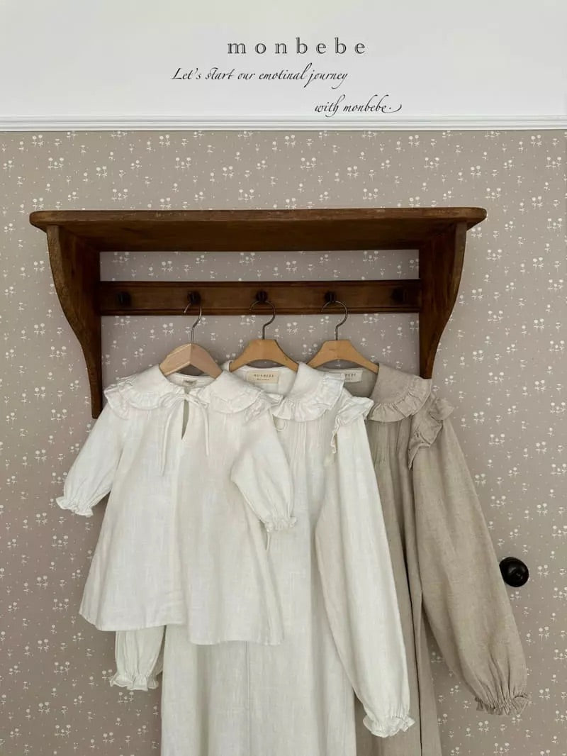 Loui Dress - Ivory Monbebe