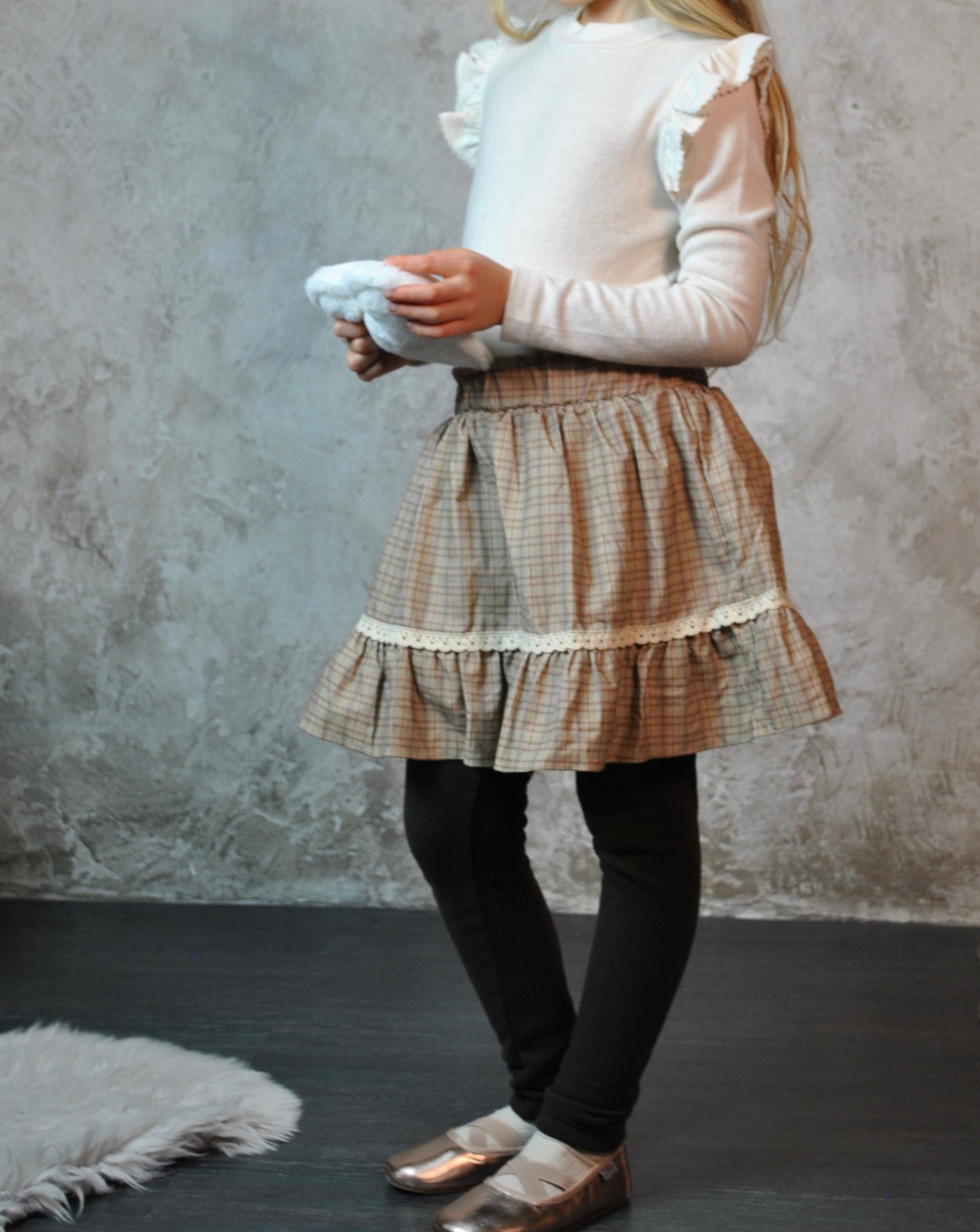 Skirt Set up - Brown FLO