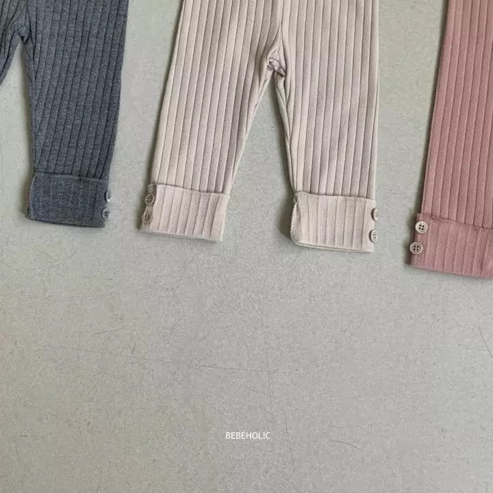 Bebe rib leggings - Pink Baby & Toddler Bottoms Bebeholic