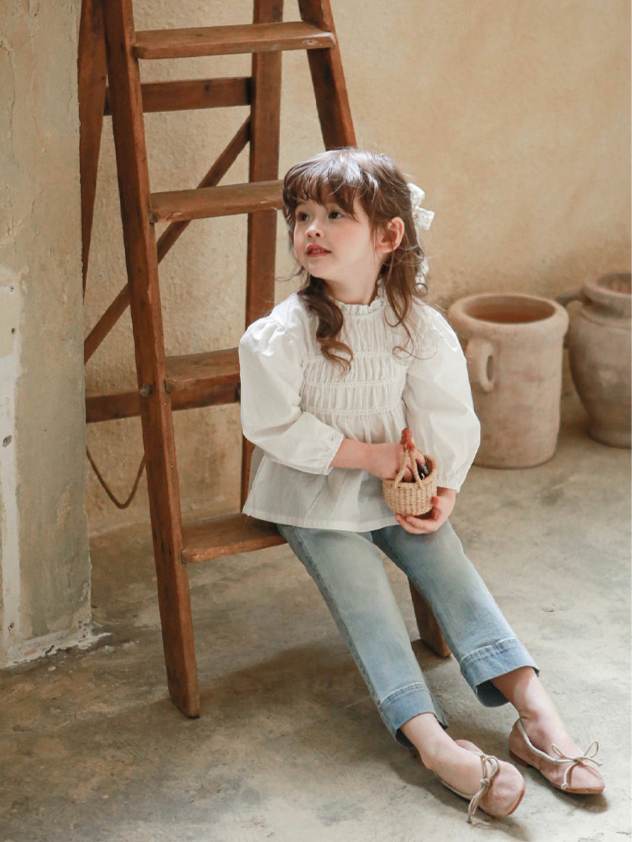 Arell Blouse - Ivory Blouse FLO