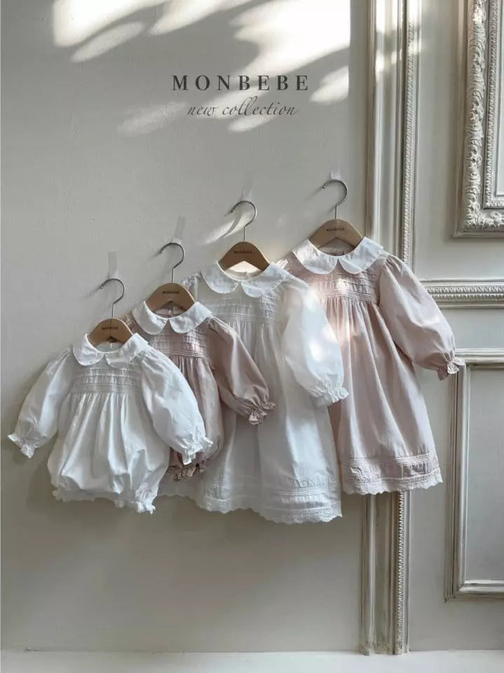 Mare Bodysuit - Pink Baby bodysuit Monbebe