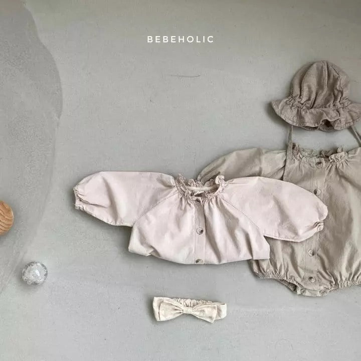 Bebe Neck Bodysuit - Pink Baby bodysuit Bebeholic