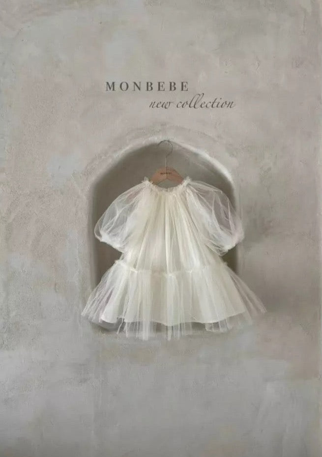 Monbebe Puff Sleeve Dress Dresses Monbebe