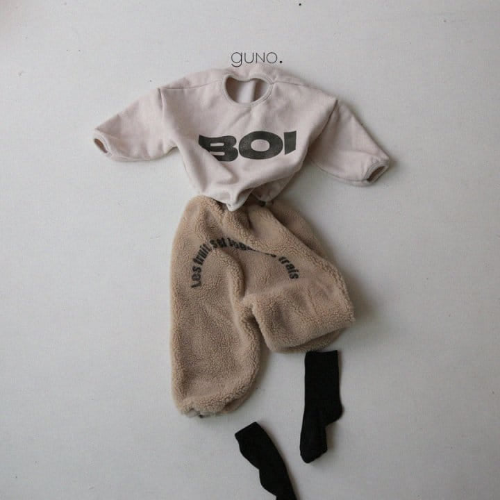 Boi Sweatshirt - Ivory Sweatshirts Guno