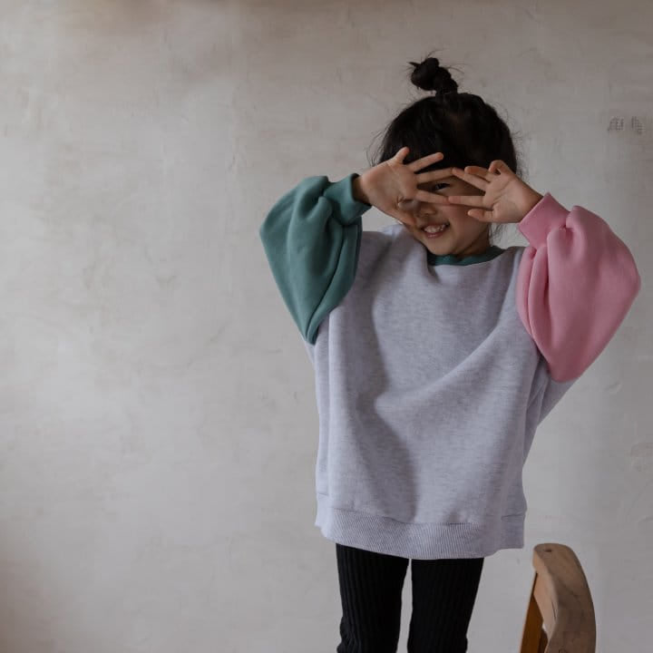 Color Sweatshirt - Light grey Sweatshirts Honeybee