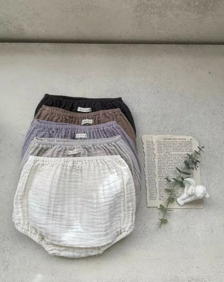 Olive Bloomer - Light grey Bloomer Monbebe