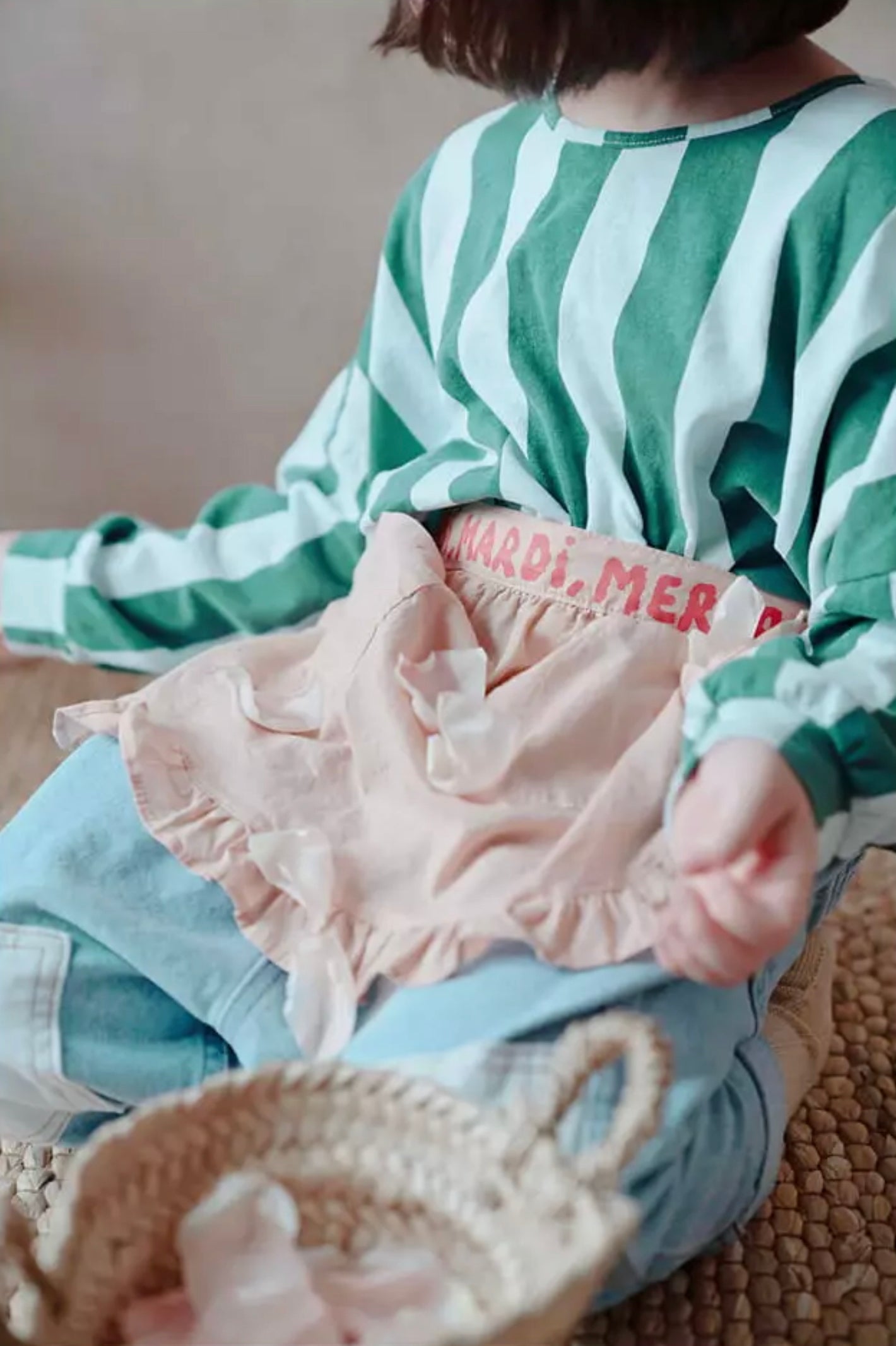 Cheek Tee - Green Shirts & Tops Bien a Bien