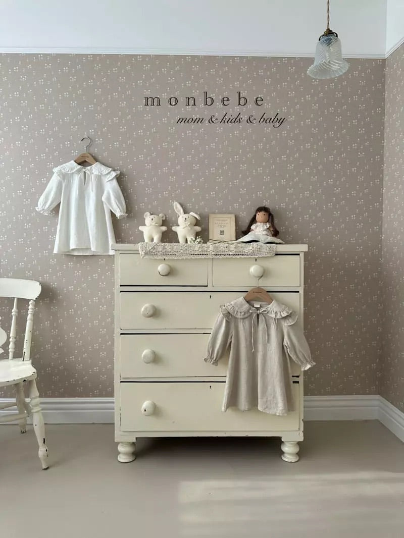 Loui Dress - Beige Monbebe