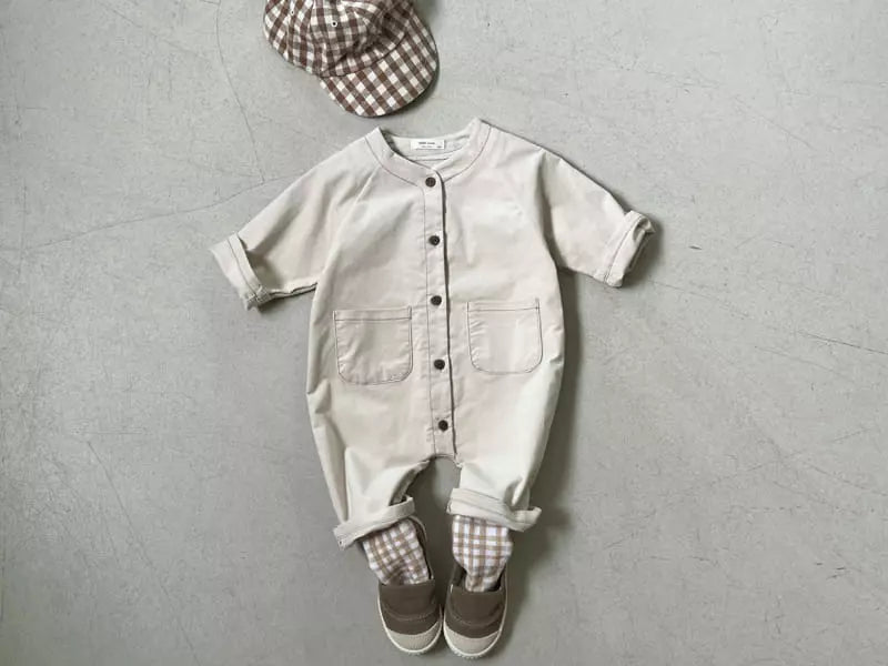 Corduroy Bodysuit Baby bodysuit Bebe Nine 12m Cream 