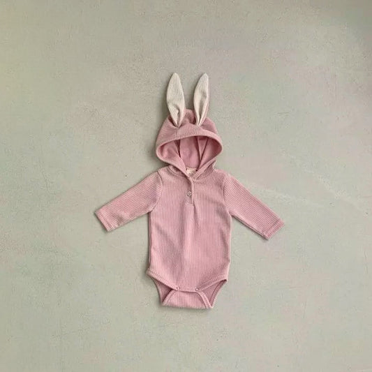 Animal Bodysuit - Rosa kanin