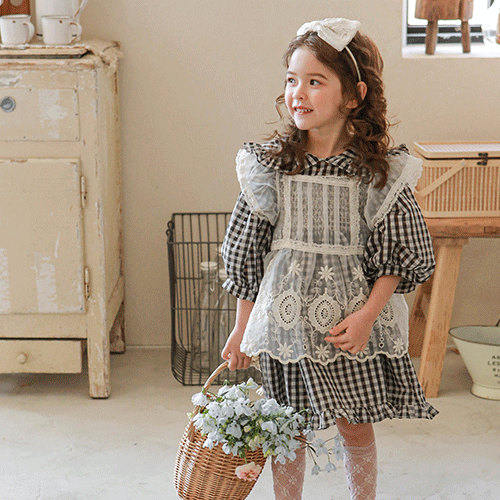 Doris  Dress - Black Dresses FLO 5 (2~3y) Black 