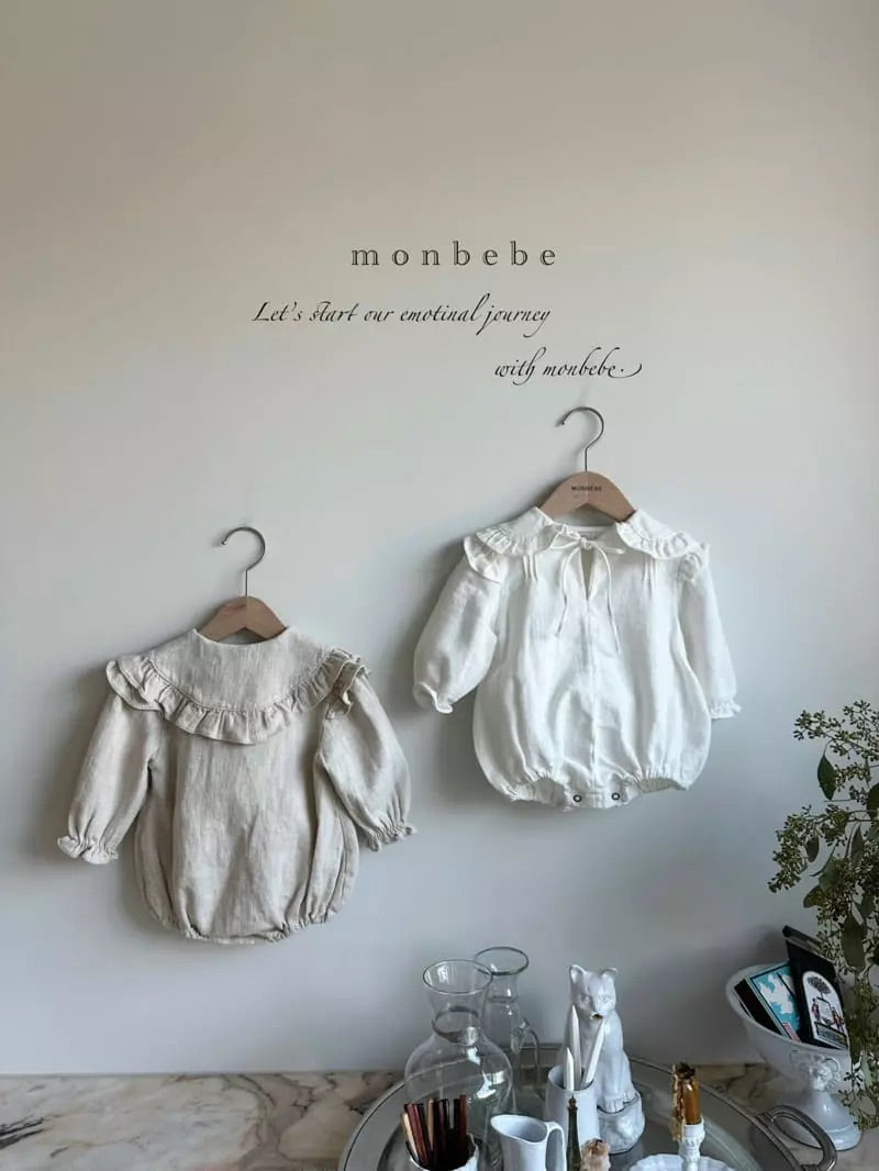 Loui Bodysuit - Ivory Baby bodysuit Monbebe   