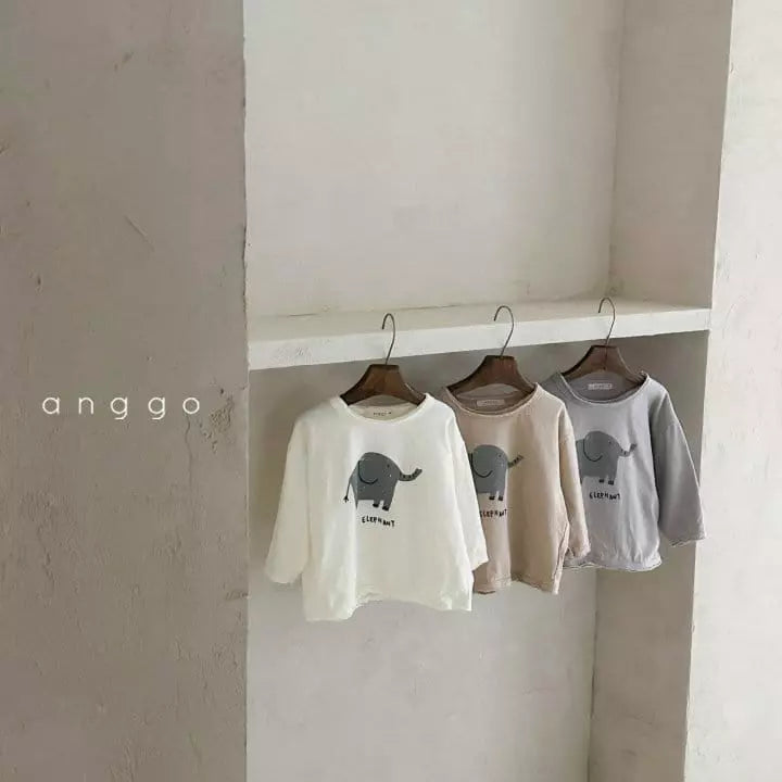 Nose Tee - Grey T-shirt Anggo   