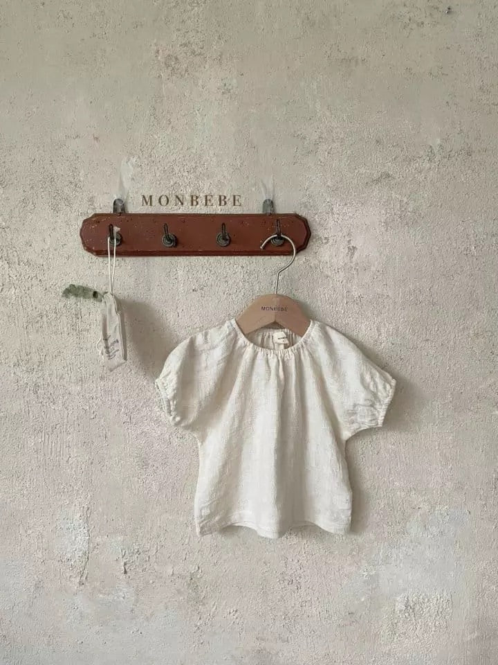 Bonbon Blouse Blouse Monbebe S (3~12M) Cream 