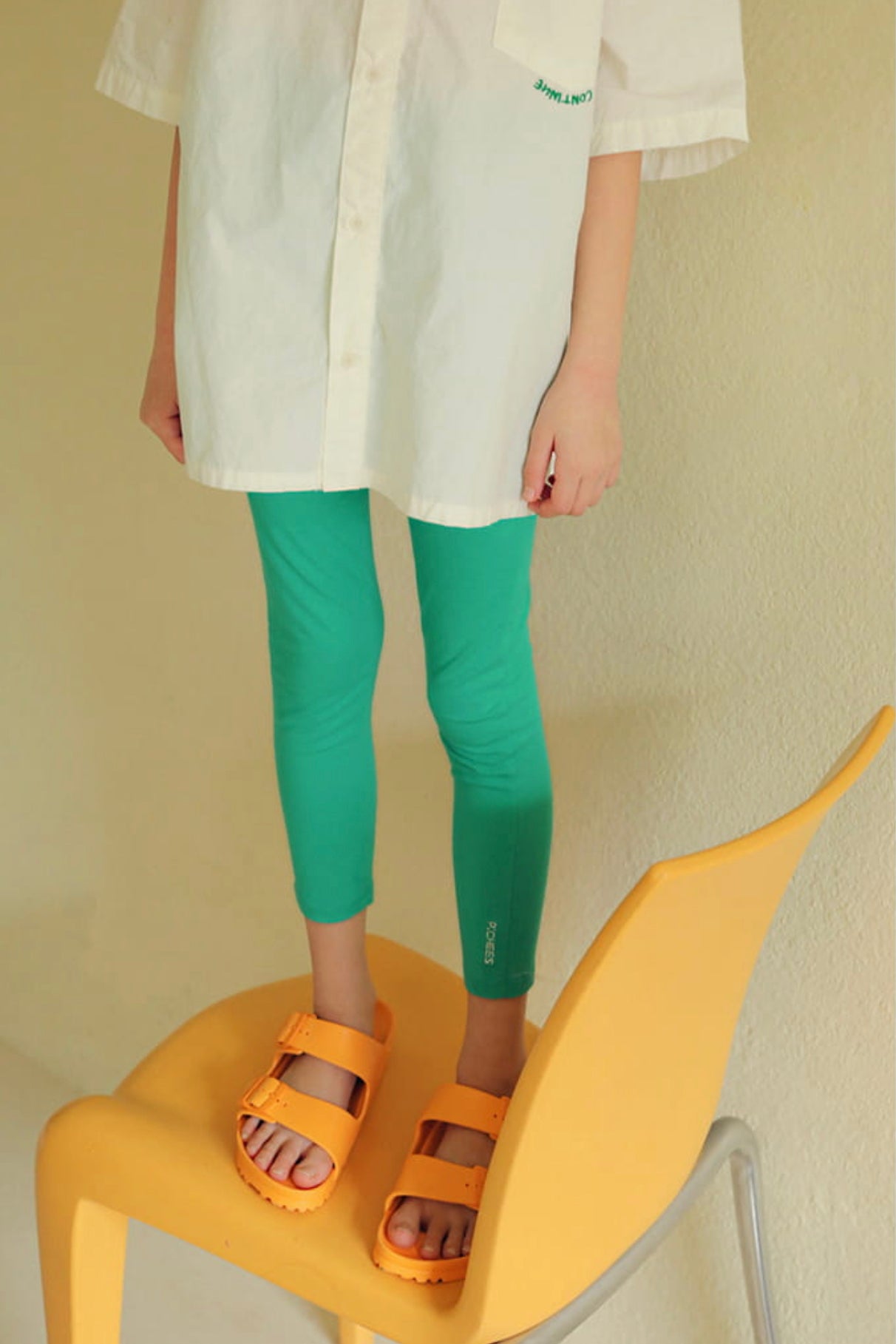 Summer Leggings - Green Leggings P:CHEES   