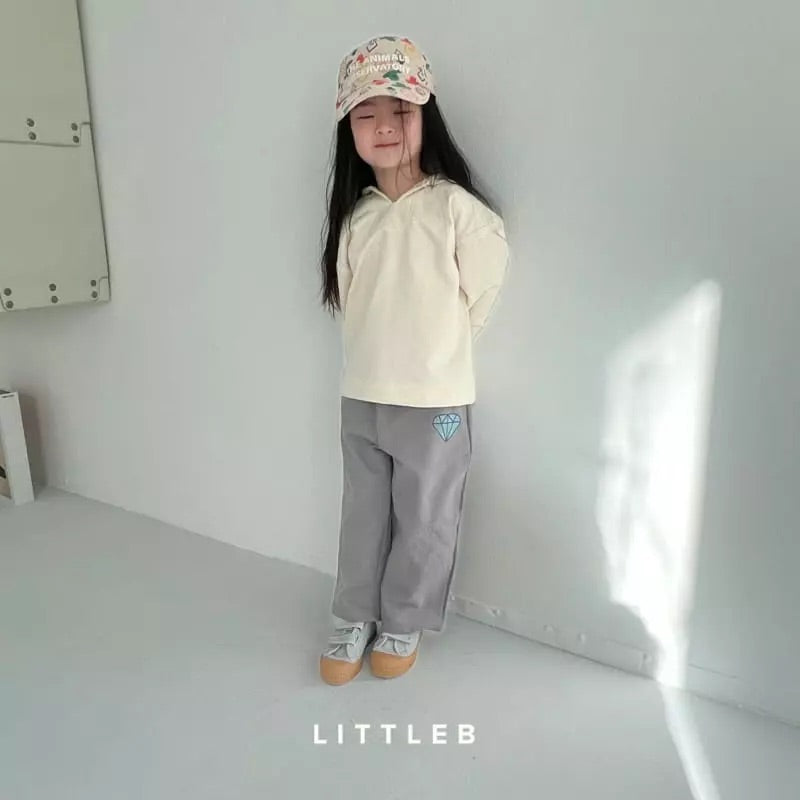 Jewel Pants - Dark Gray Pants Littleb   