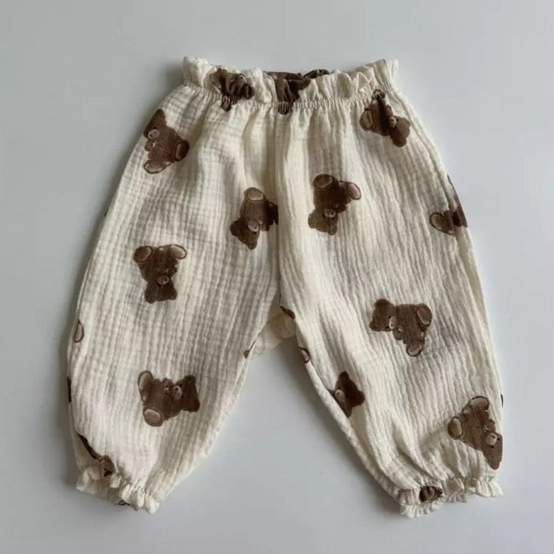 Bonbon Pants - Bear Pants Aosta S (6~12m) Bear 