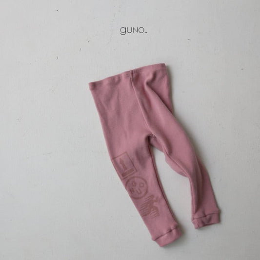 Boi Leggings - Pink Pants Guno XS (1-2y) Pink 