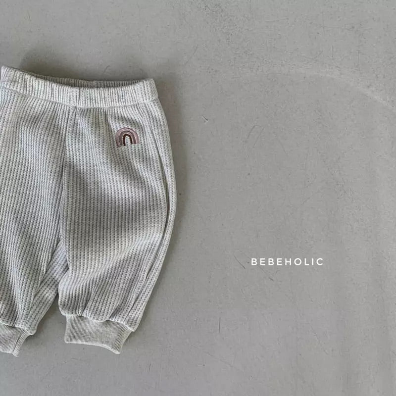 Rainbow Pants - Oatmeal Baby & Toddler Bottoms Bebeholic   