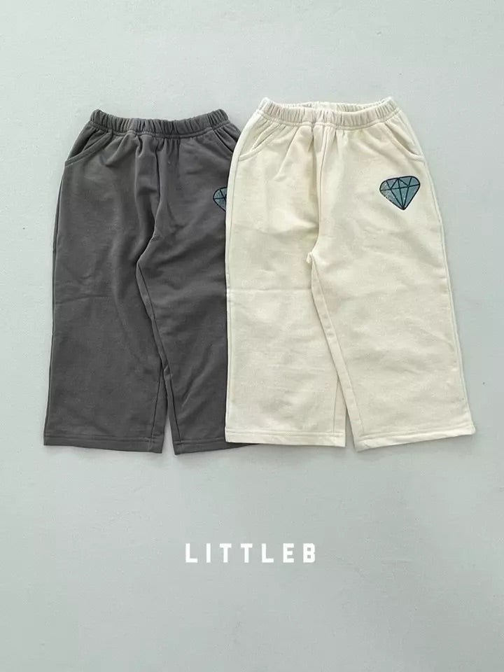 Jewel Pants - Dark Gray Pants Littleb   