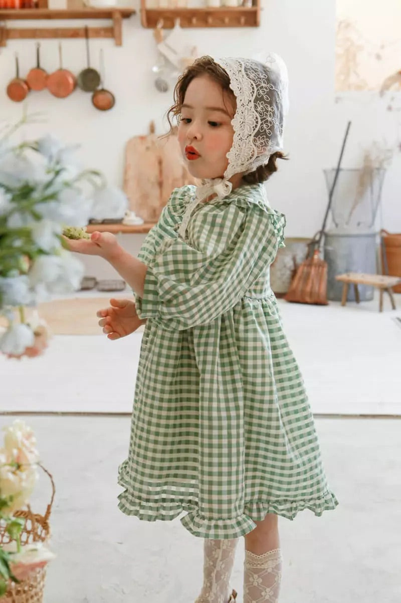 Doris  Dress - Green Dresses FLO   