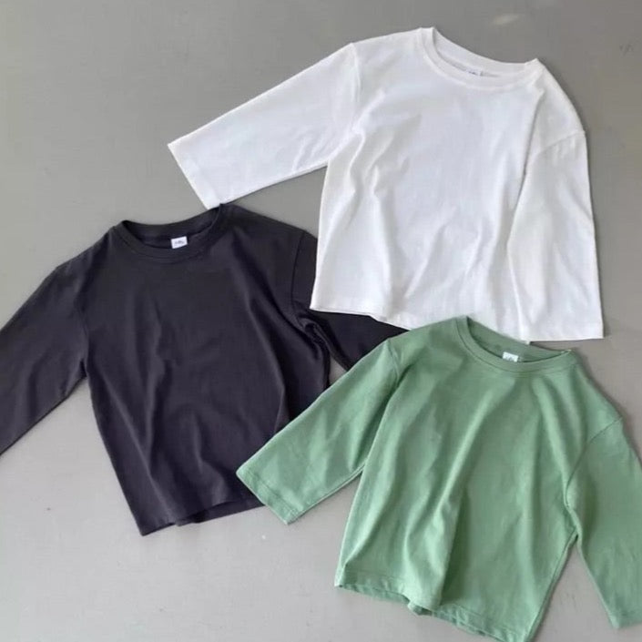 More Tee - Green Long sleeve O’ahu   