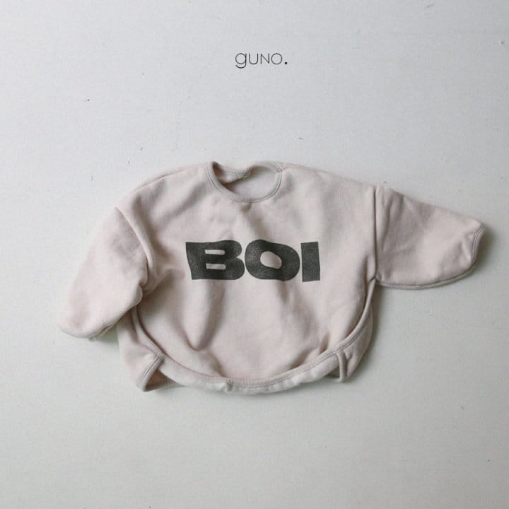 Boi Sweatshirt - Ivory Sweatshirts Guno XS (1-2y) Ivory 