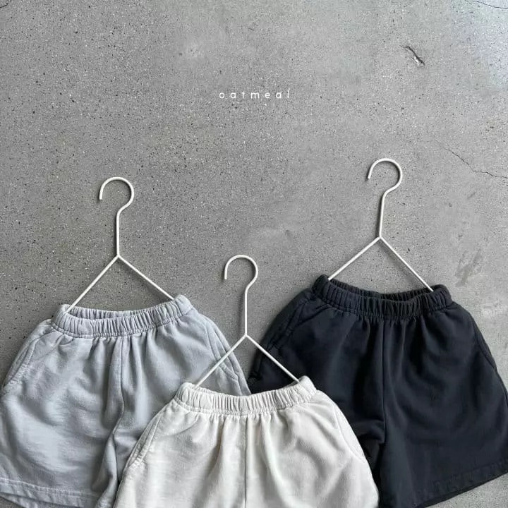 Basic S Pants - Ivory Shorts Oatmeal   