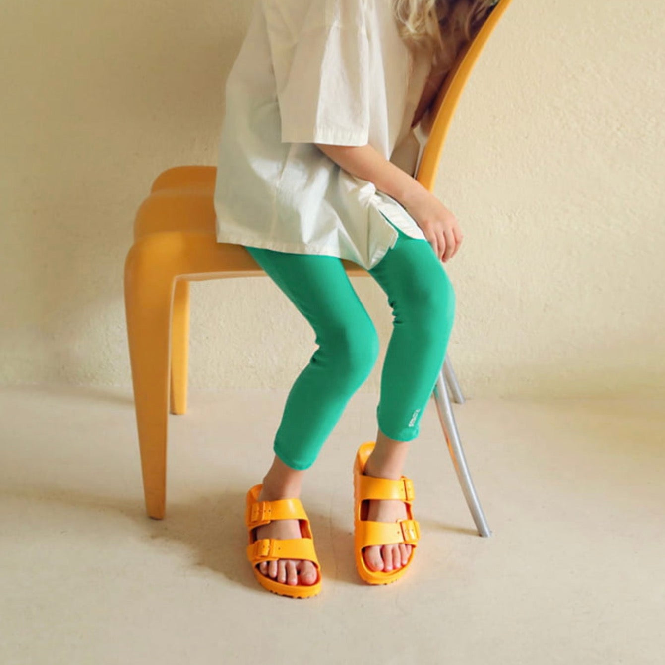 Summer Leggings - Green Leggings P:CHEES   