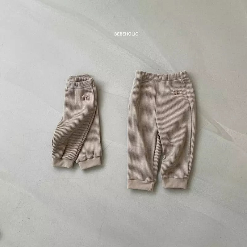 Rainbow Pants - Beige Baby & Toddler Bottoms Bebeholic   