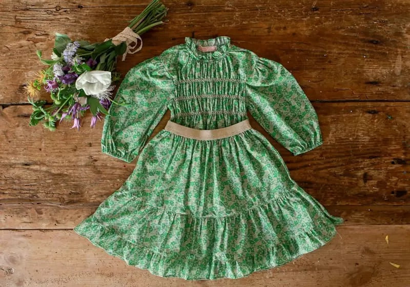 Mare Skirt - Green Skirts FLO 5 (2-3y) Green 